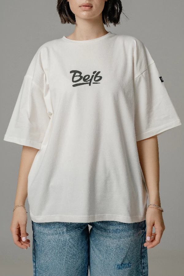 Bejb majica bela